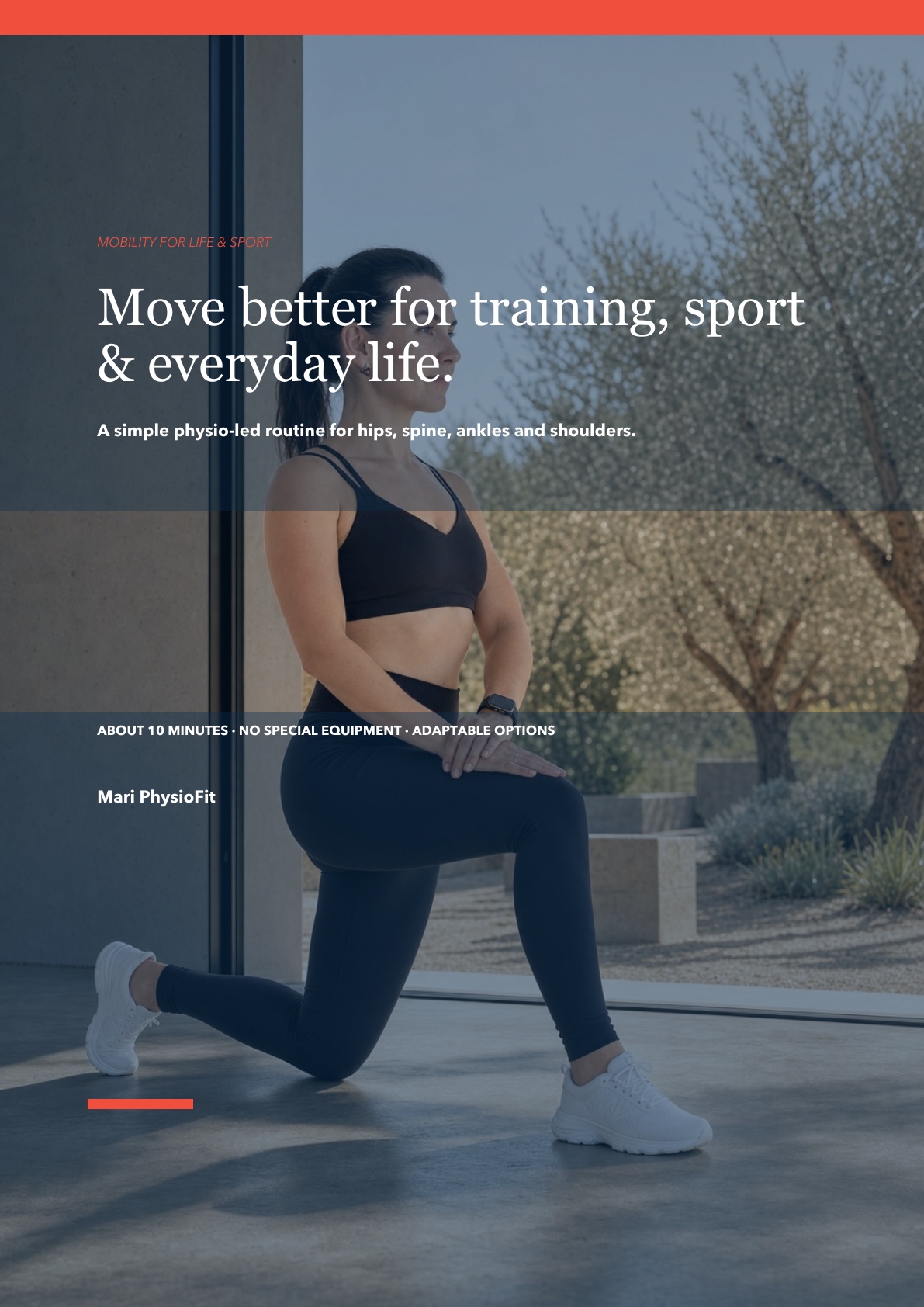 Mobility for life & sport guide cover: Move Better for Training, Sport & Everyday Life